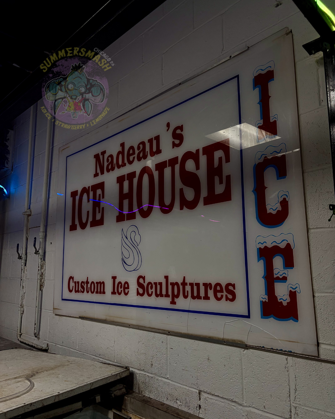 Nadeau Ice House. Episode 1 – Finding the Perfect Ice in Chicago Koi Ice team arriving at Nadeau Ice in Chicago while preparing premium shave ice operations for Summer Smash 2026 music festival.