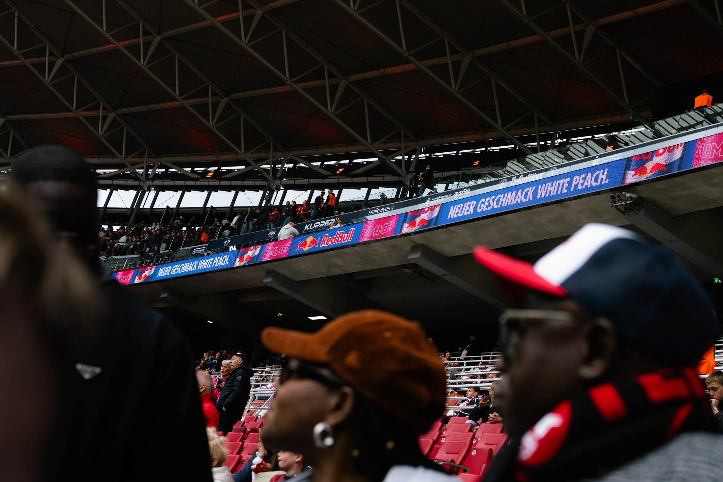 Brand visibility and performance in global sports venues.