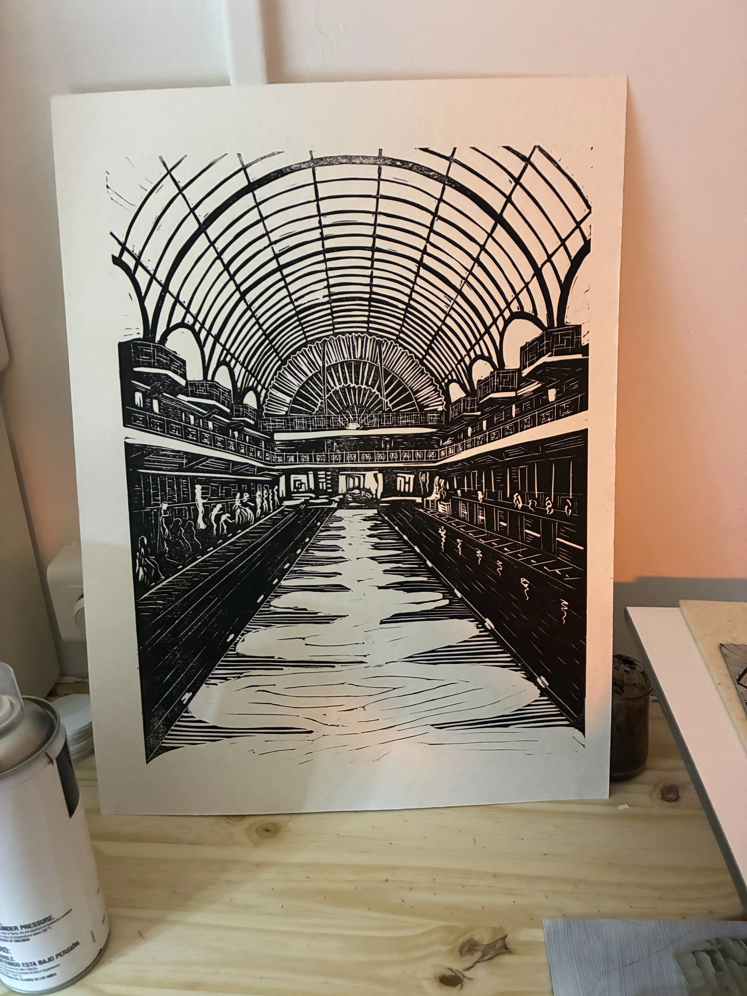 Impression, musée de la piscine de Roubaix (A3)