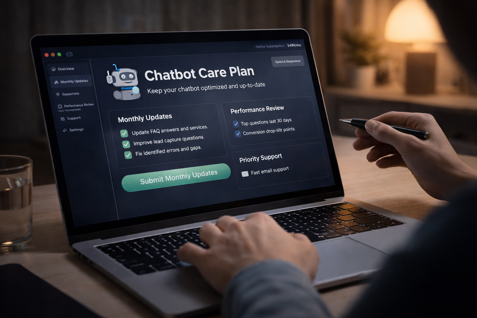 Chatbot Care Plan