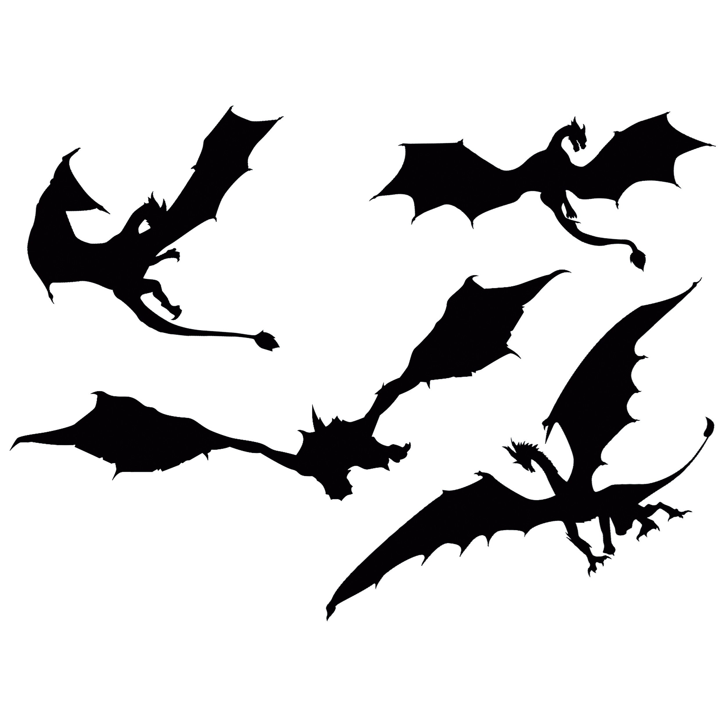 Dragon Silhouettes