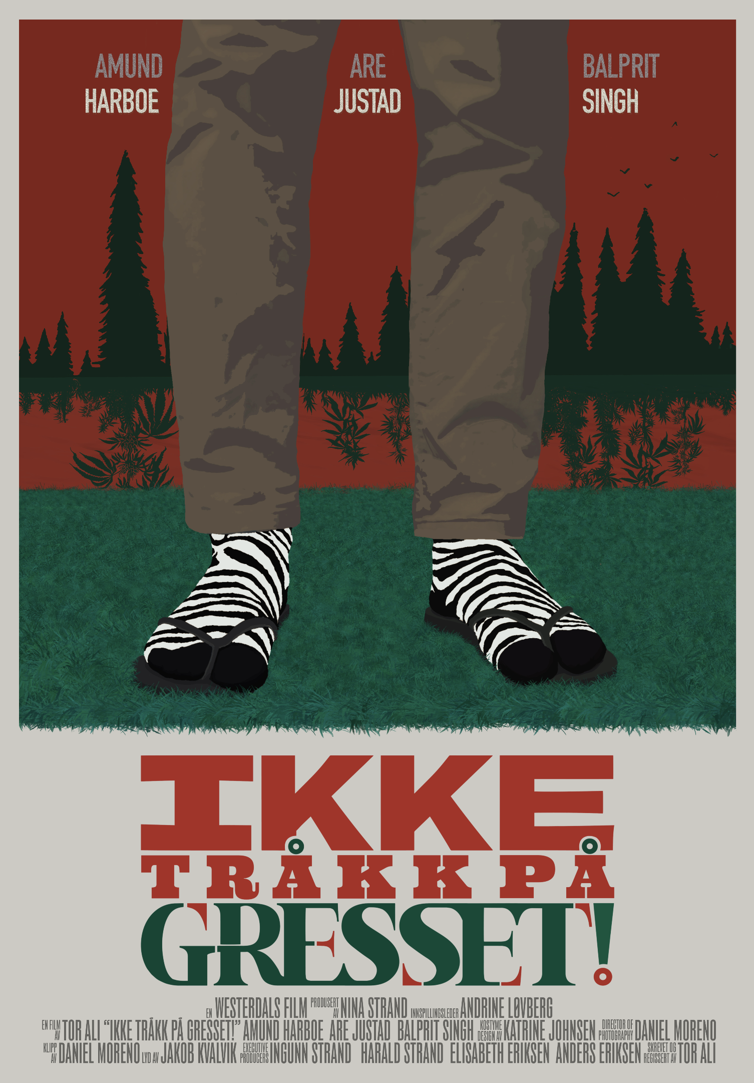 Ikke tråkk på gresset!