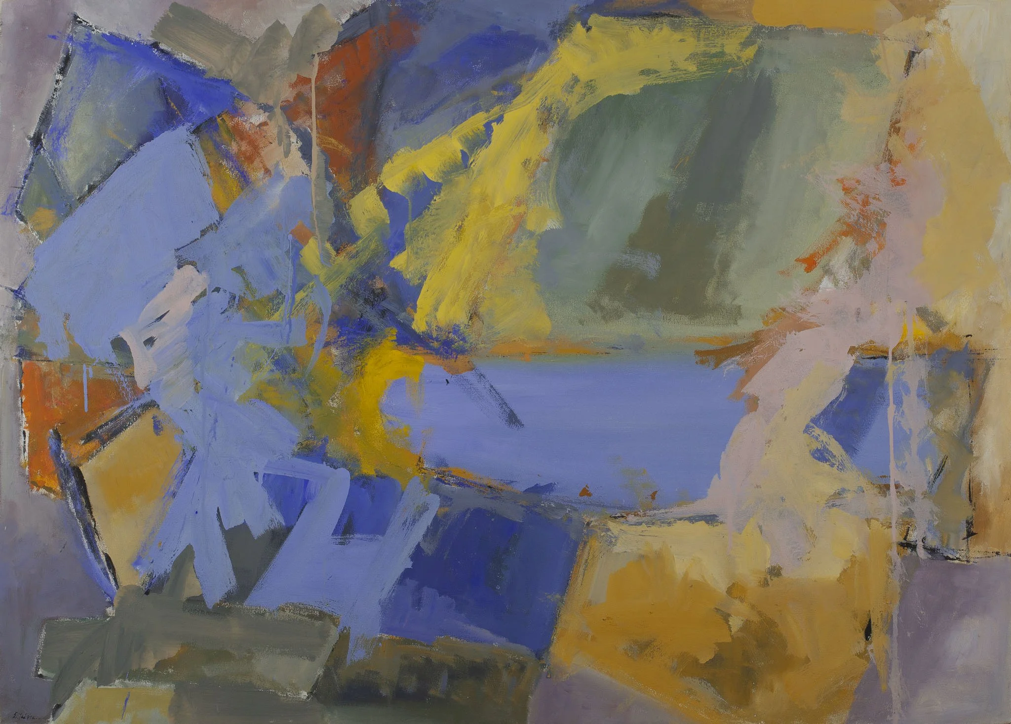 "Untitled" No.5, Acrylics on Canvas, 100 x 150 cm