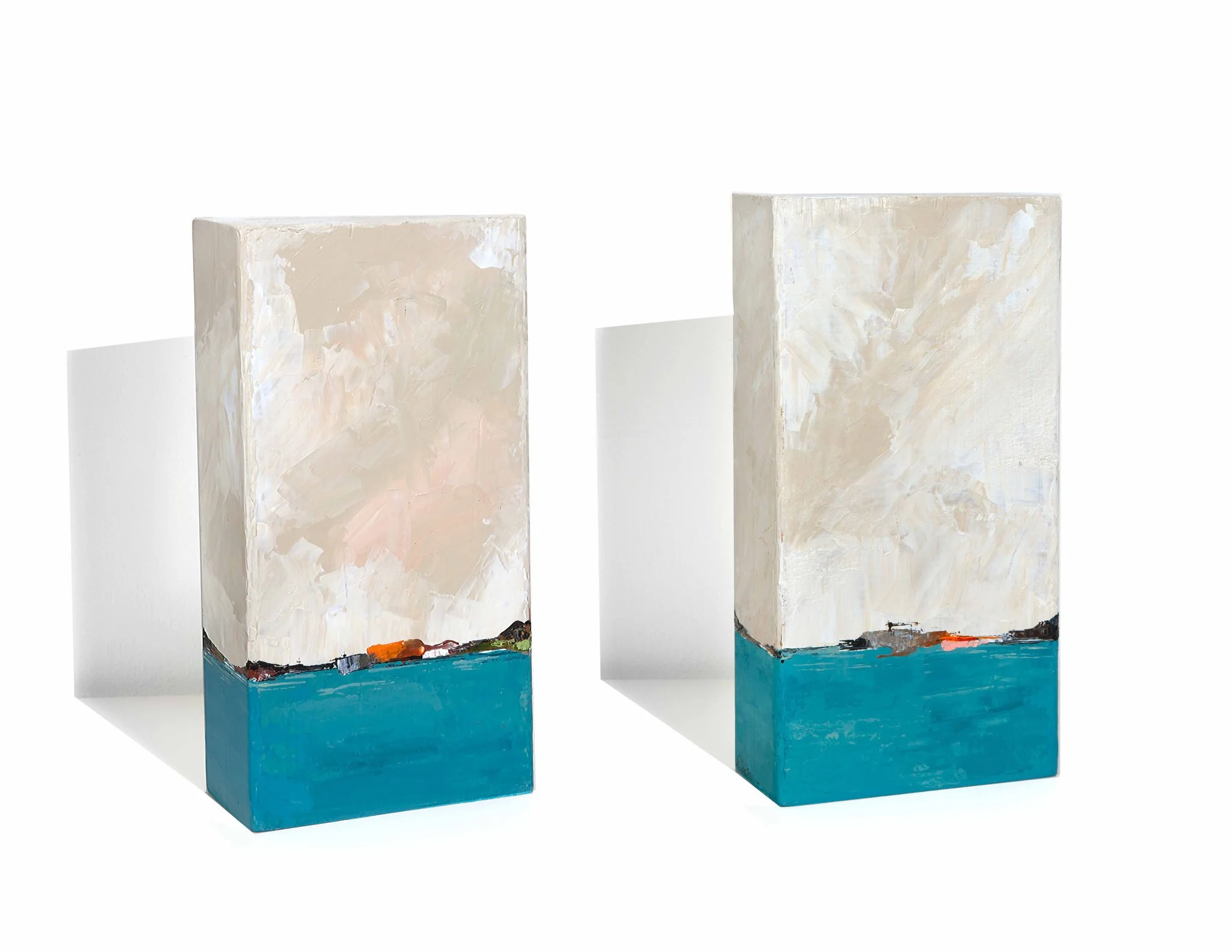 "seascape" No. 24 , Acrylics on Wood - SOLD