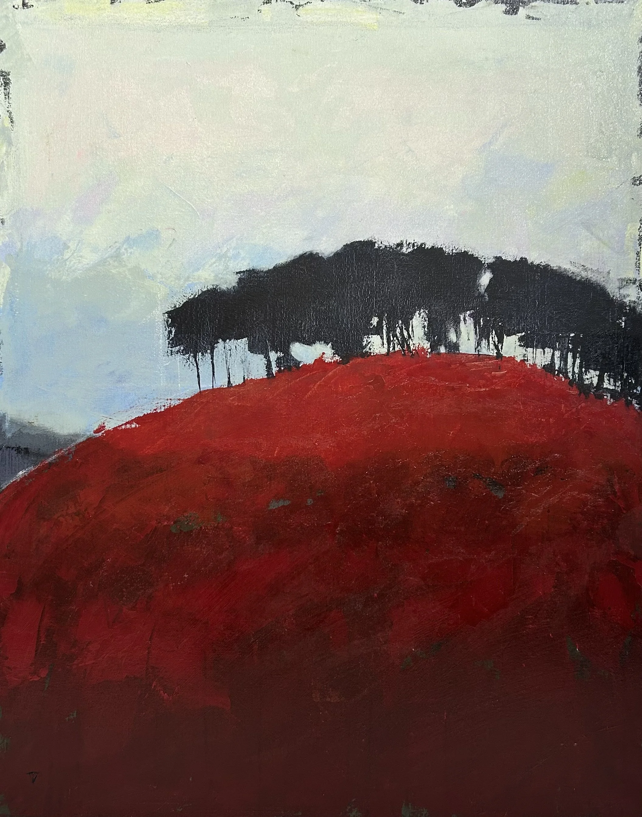 Vuotava maa 81x65cm Acrylic painting 2026