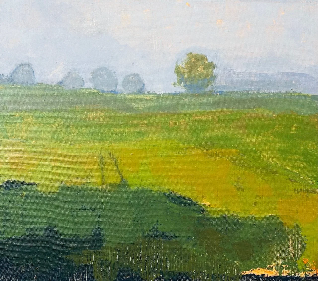 Tyyni 40 x 35 cm Acrylic painting 2026