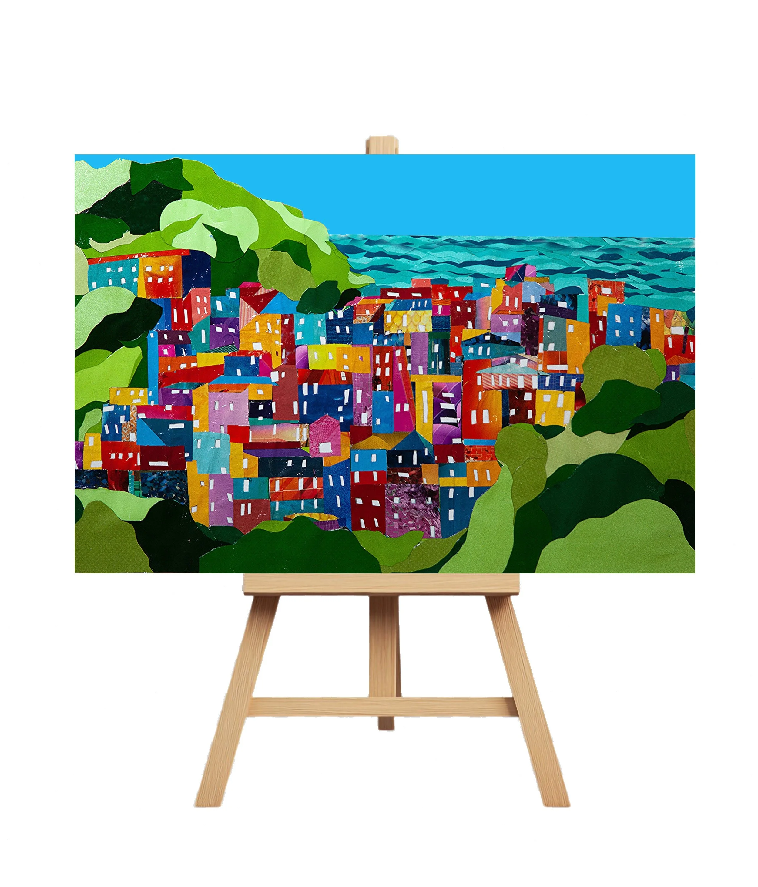 By the Sea  (12" x 18")