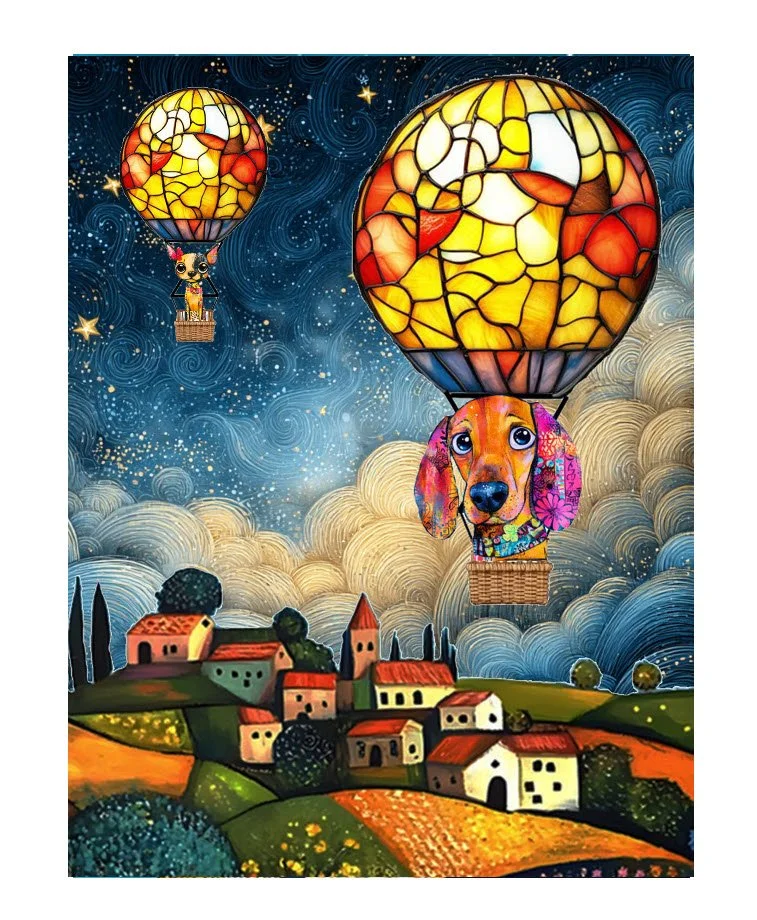 Watch Over Me  (12" x 16")