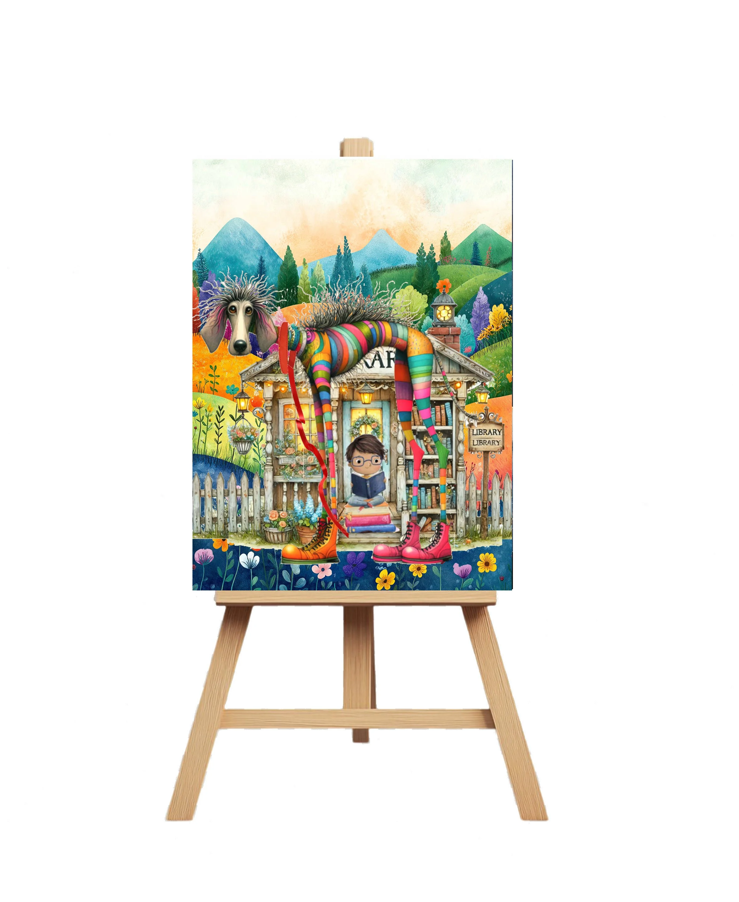 Waiting for Arnold  (12" x 16")