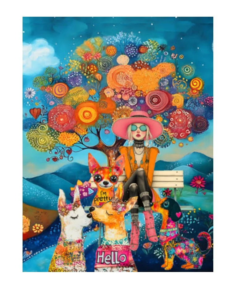 Best Friends Forever  (12" x 16")