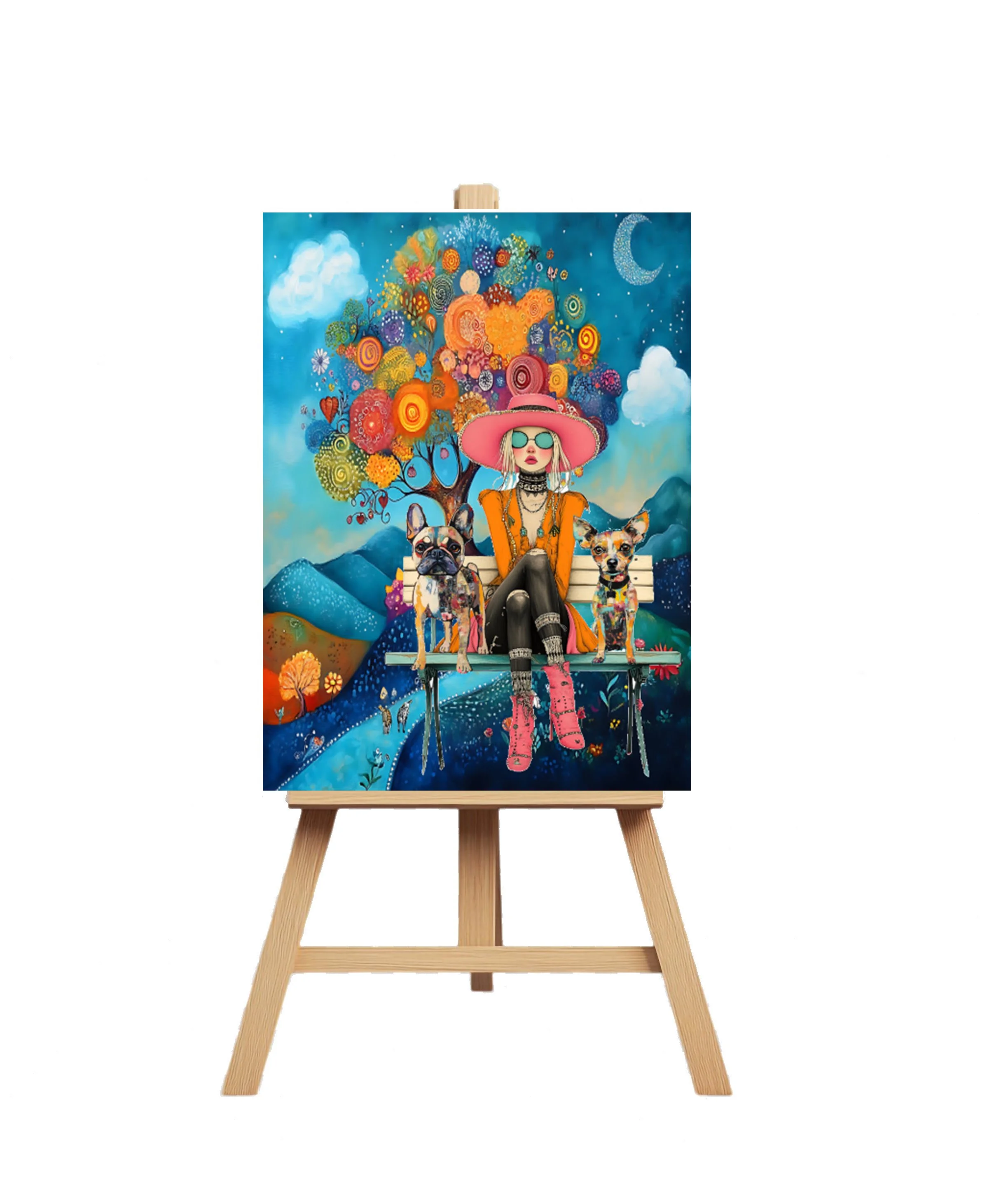 Best Friends Forever  (12" x 16")