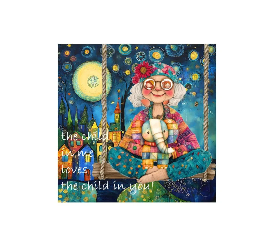 The Child in Me (16" x 16")