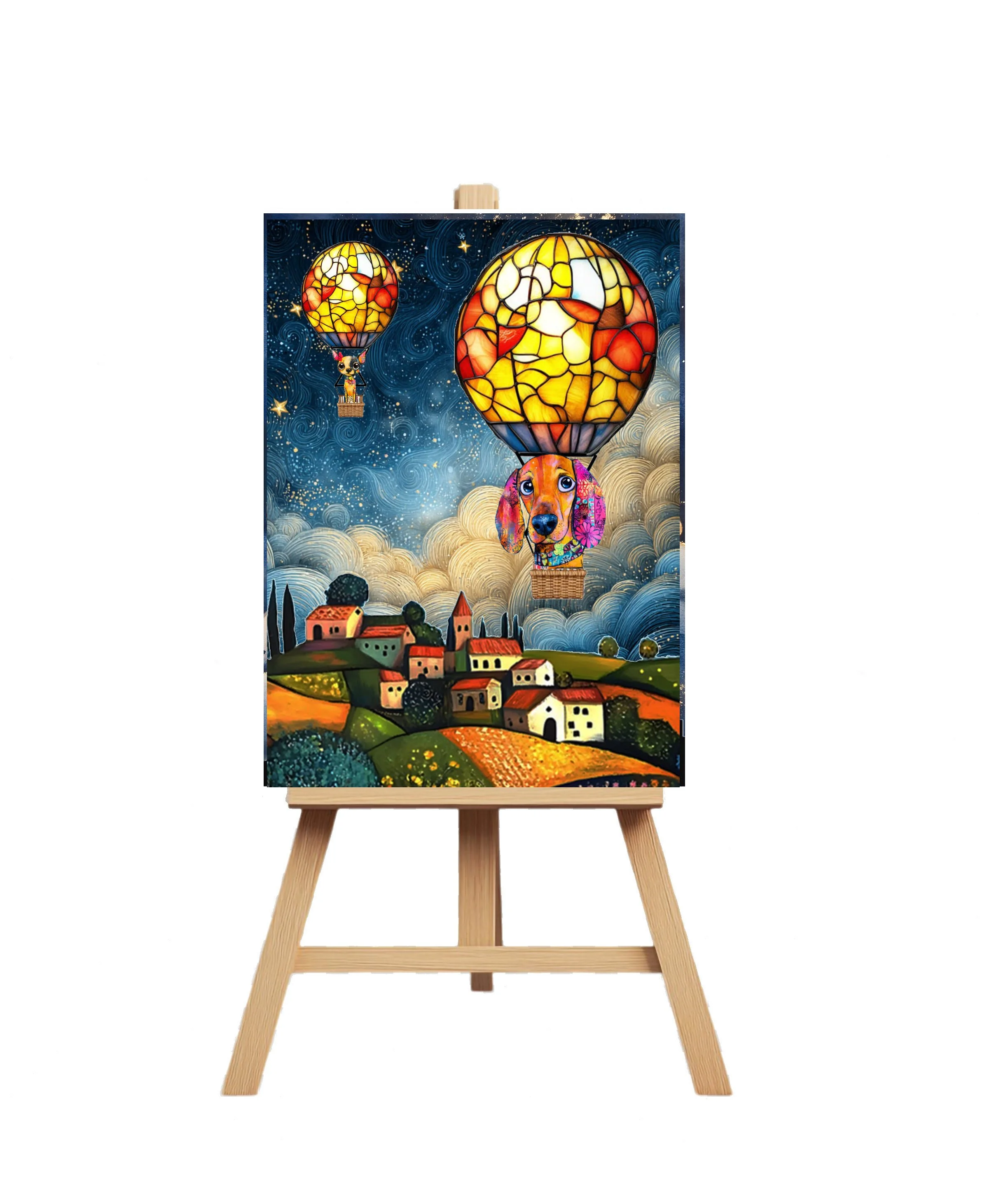 Watch Over Me  (12" x 16")