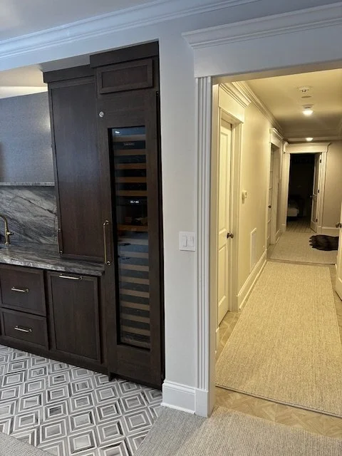 Wet Bar and Hallway Painting Chicago