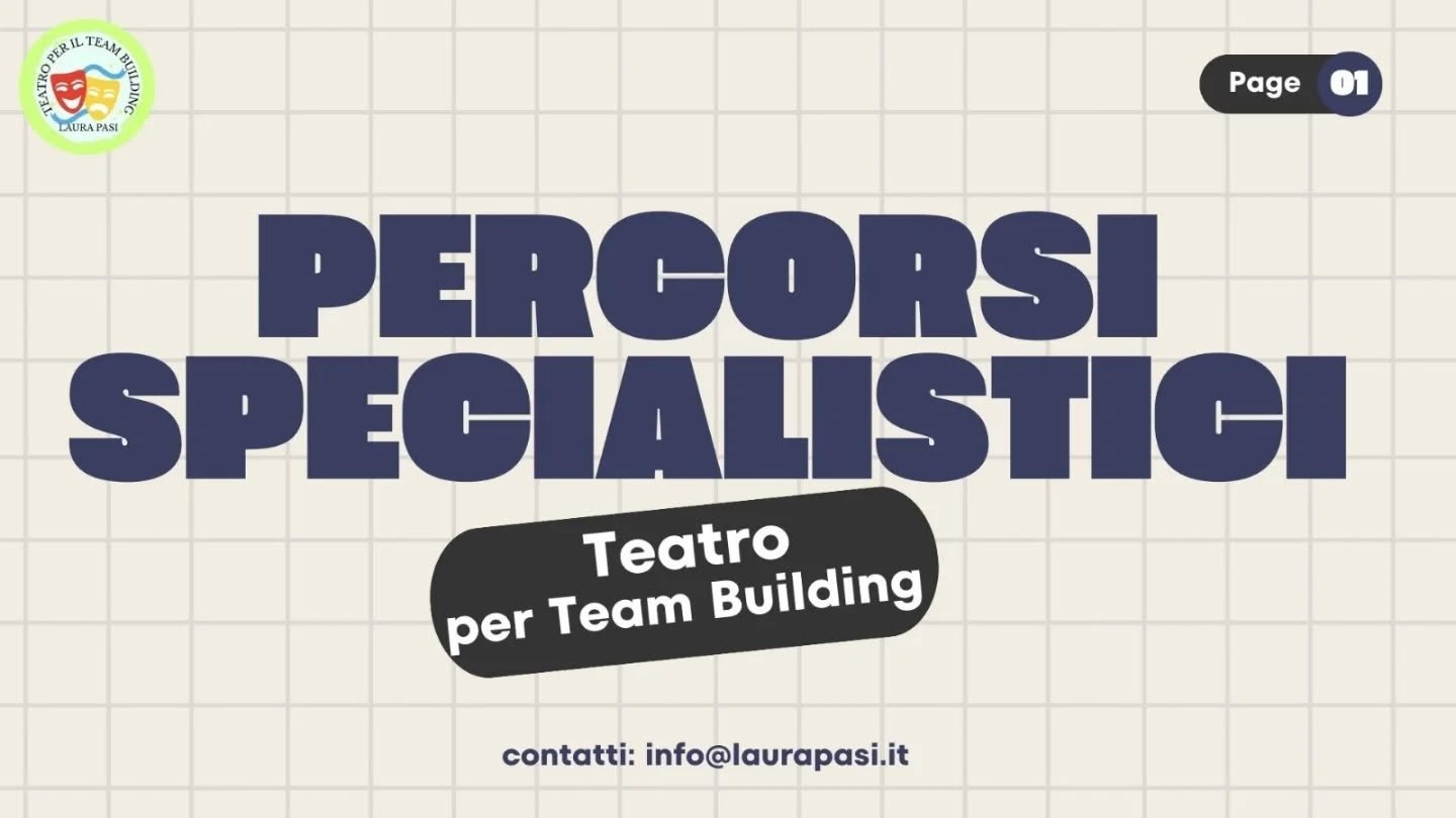 🎭
Sapevi che in un incontro di lavoro il corpo parla prima della voce? 🗣️🚫

Spesso sottovalutiamo quanto la postura, lo sguardo e la gestione dello spazio influenzino l'esito di una riunione o la coesione di un team. I nostri workshop specialistic
