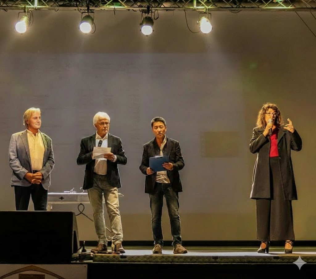 Formazione aziendale esperienziale, l'immagine rappresenta un momento di sintesi e presentazione dei risultati del workshop, 