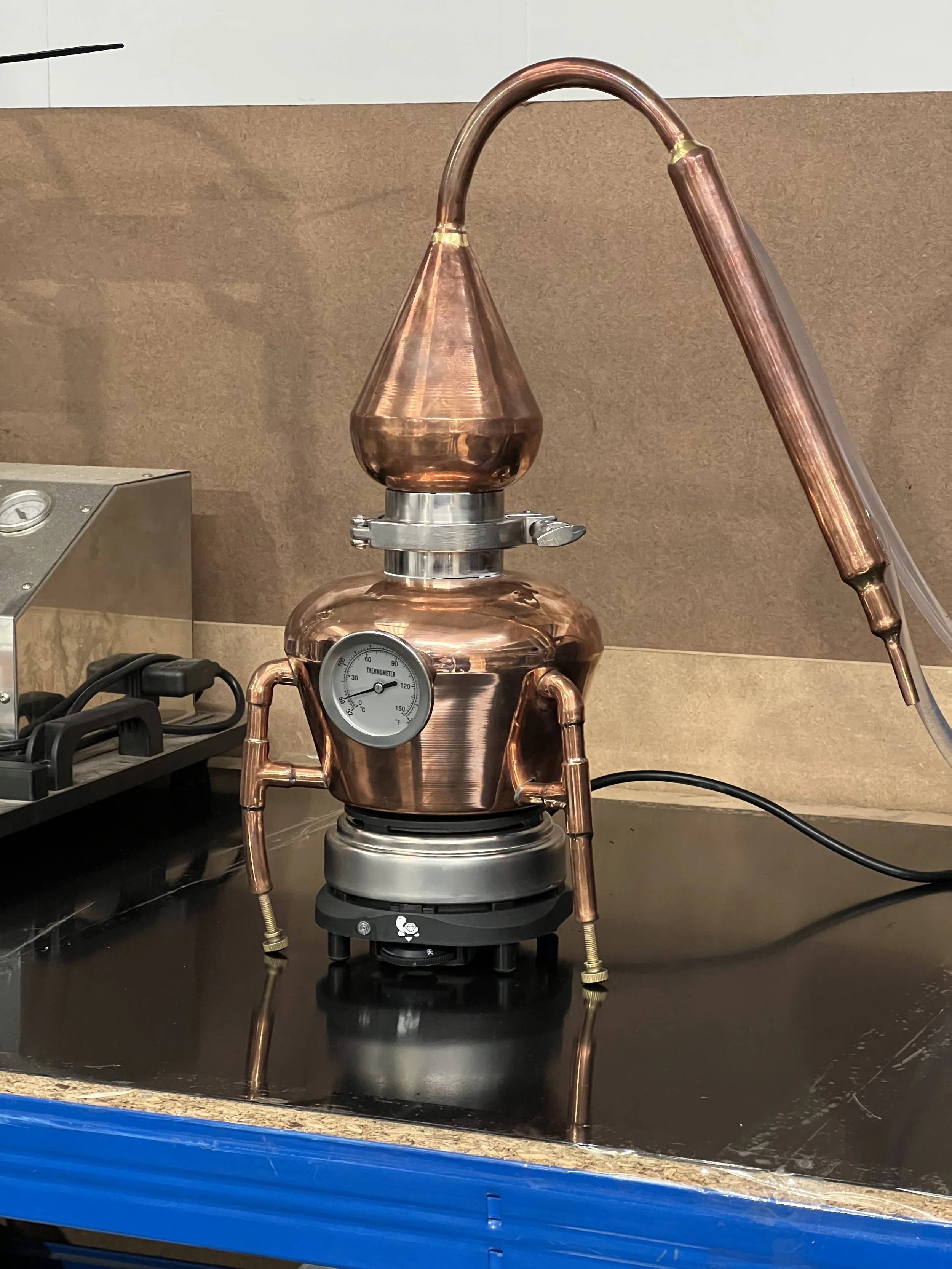 Using Our Experimental Still for the First Time!