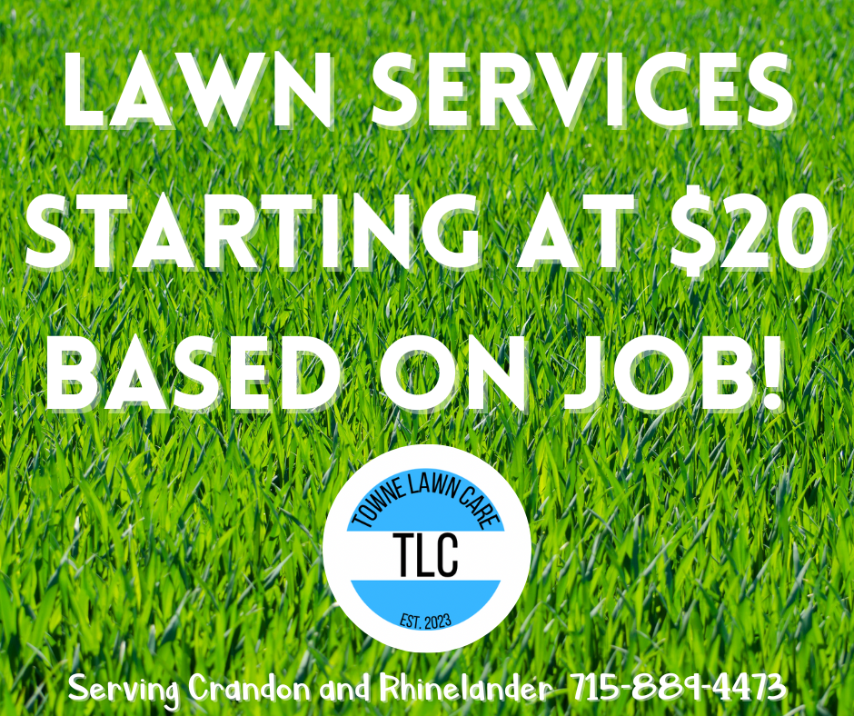 Lawn Services starting at $20 based on job!.png