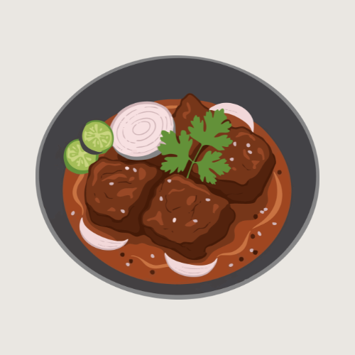 Pork or Chicken BBQ Skewer