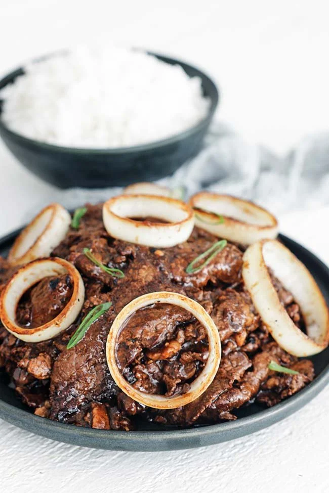 Bistek Tagalog (Beef)