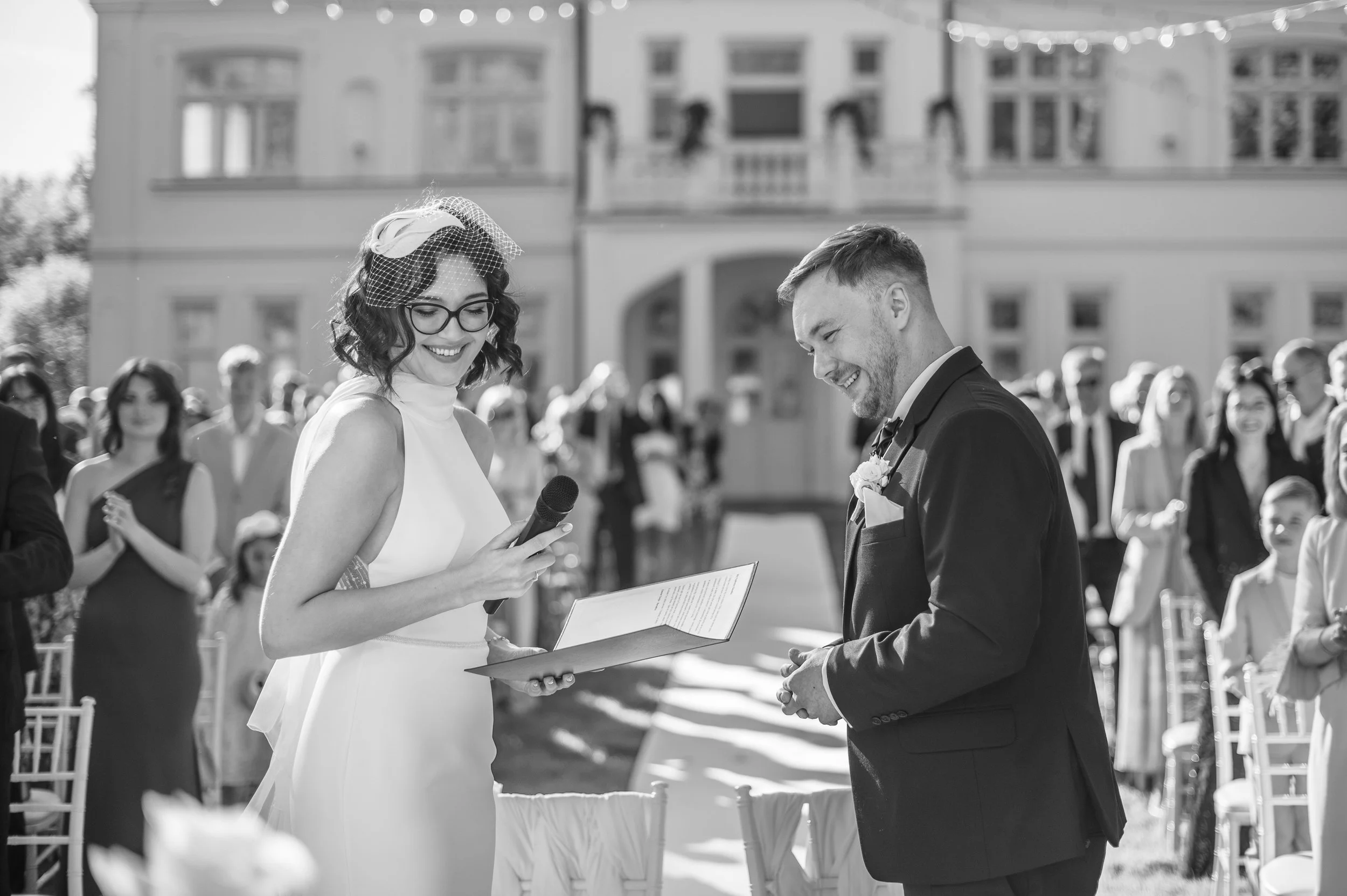 biel na bieli | Natalia &amp; Karol | Pałac Czosnowskich