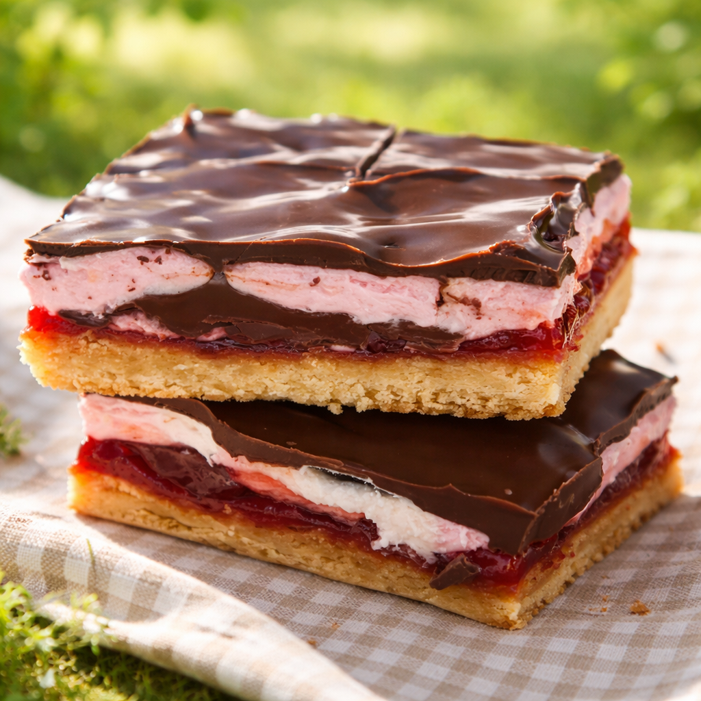 Wagon Wheel Tray Bake