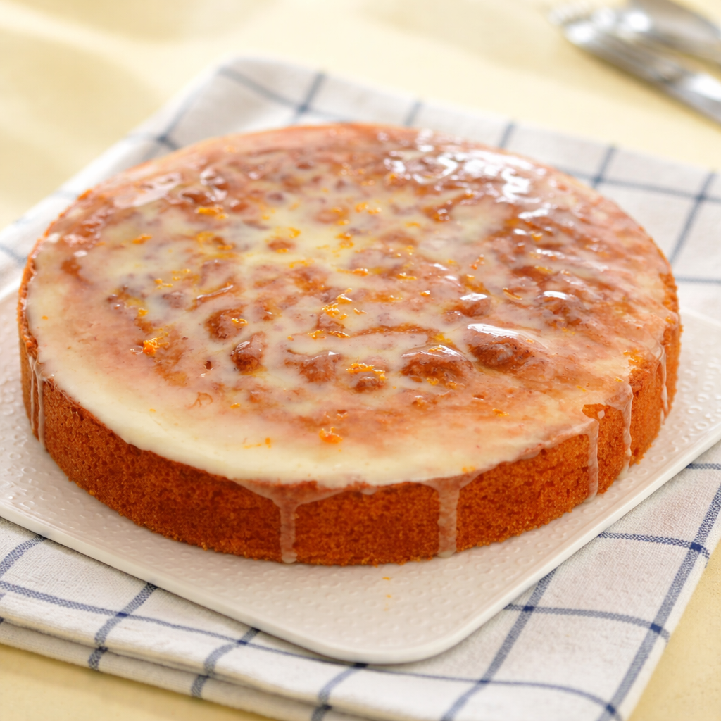 Gluten Free Orange Drizzle