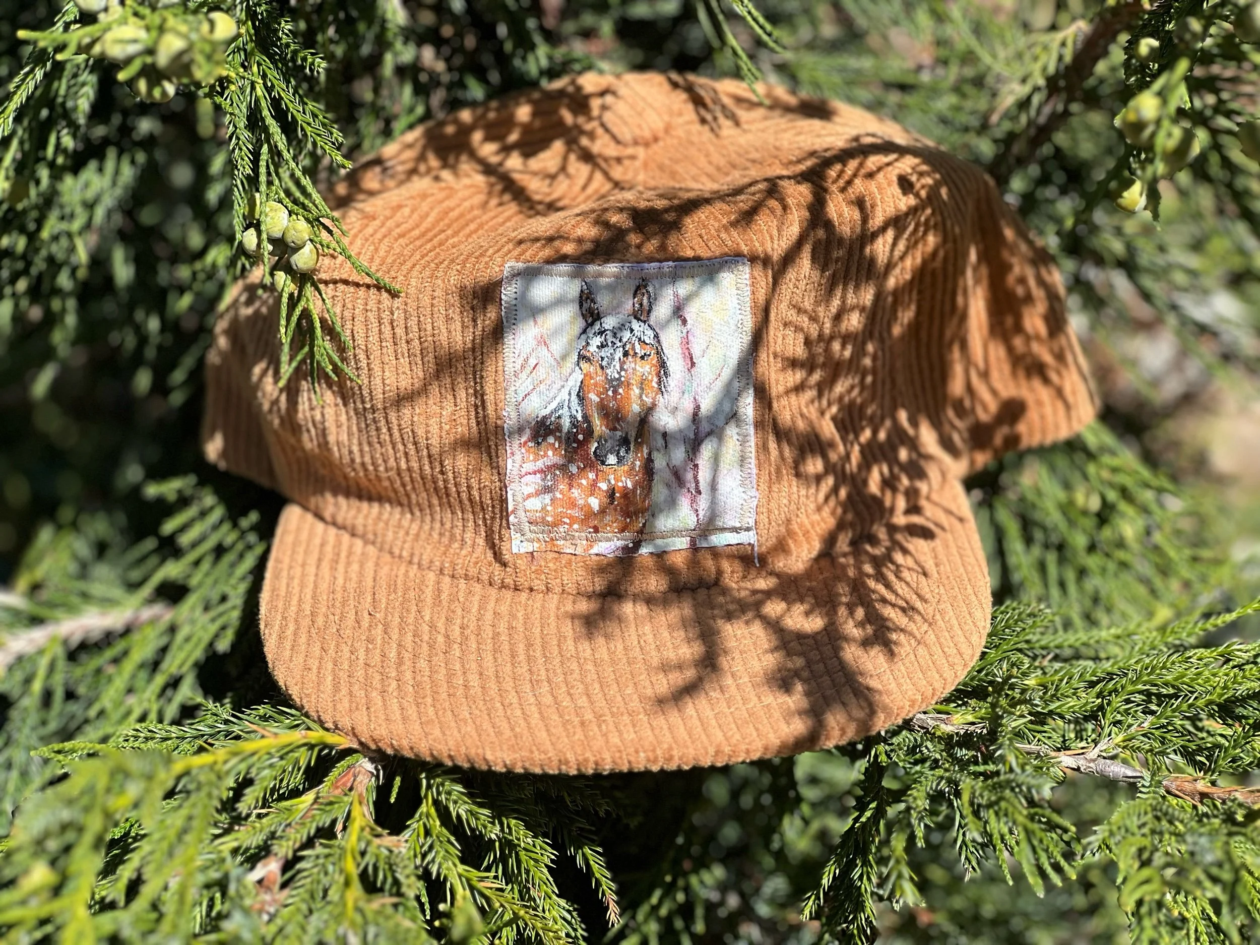 Snow Kissed Mane - Corduroy Hat