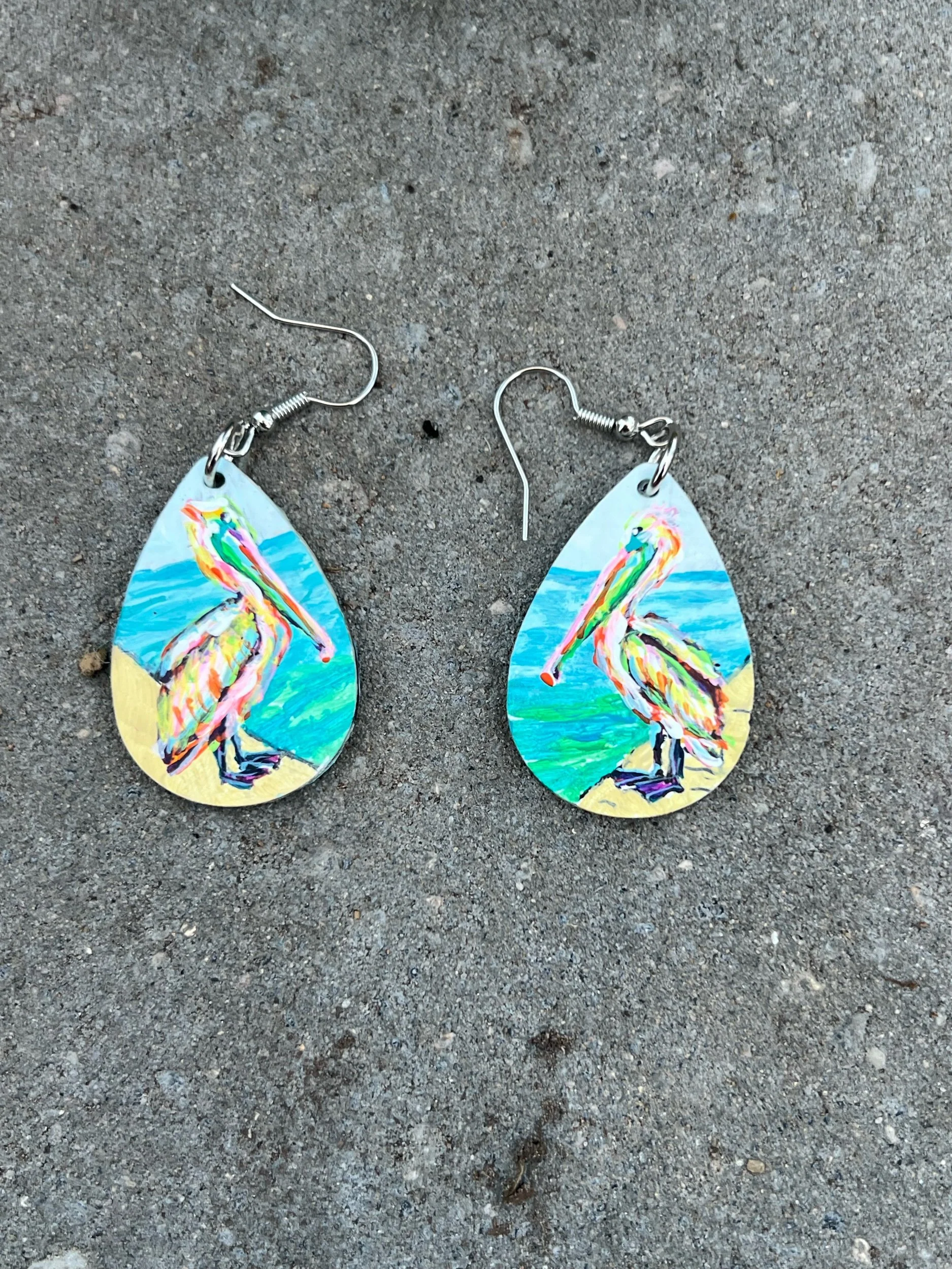 Pelican Earrings