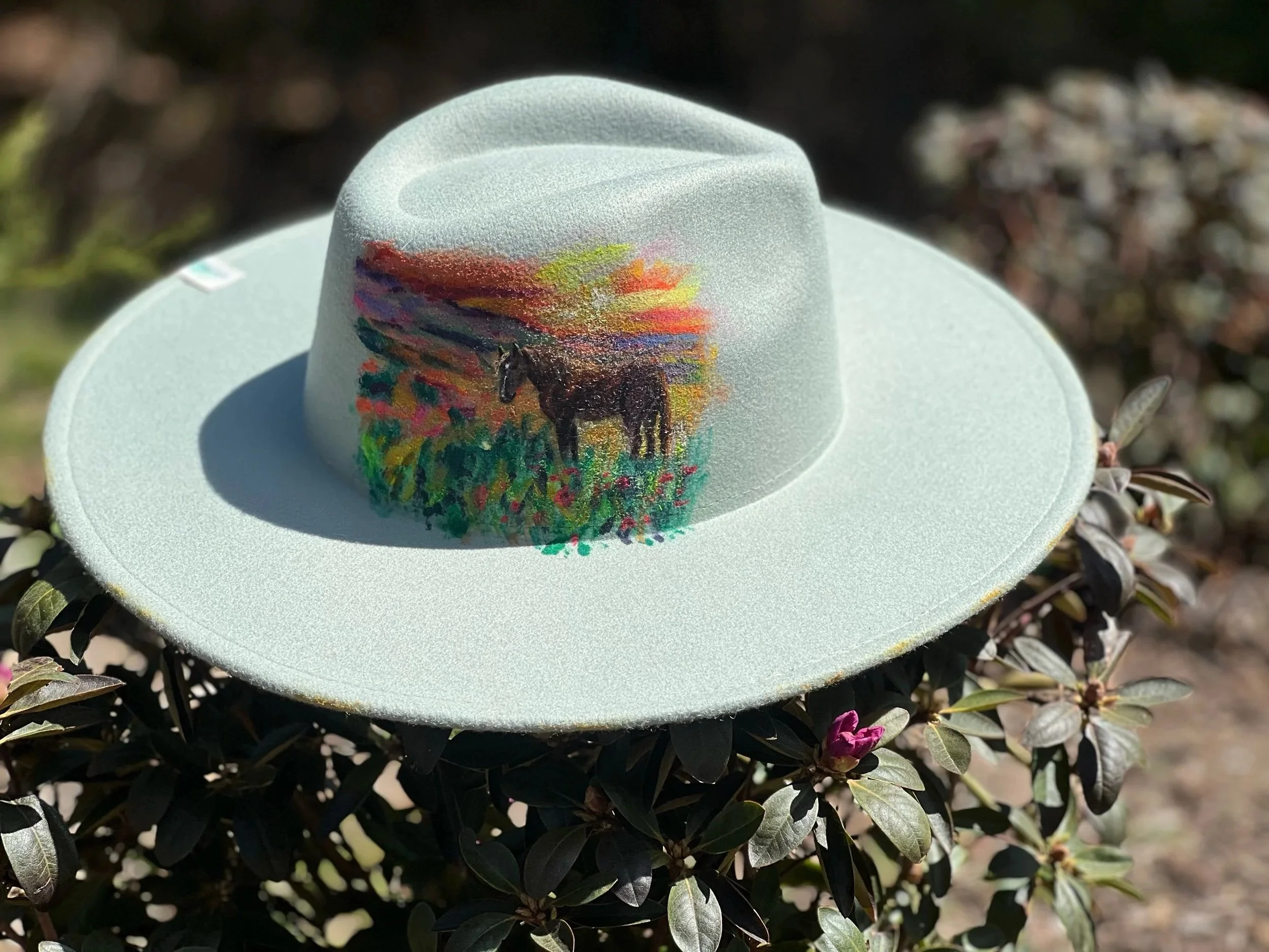 Horse Meadow - Wide Brim Hat