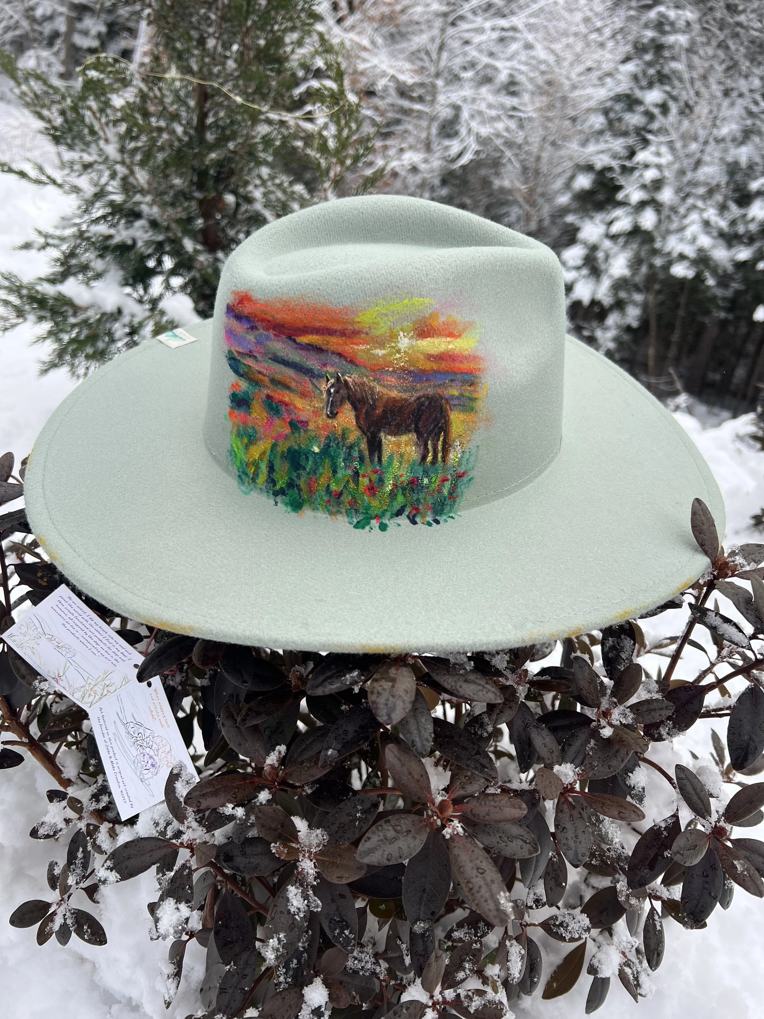 Horse Meadow - Wide Brim Hat