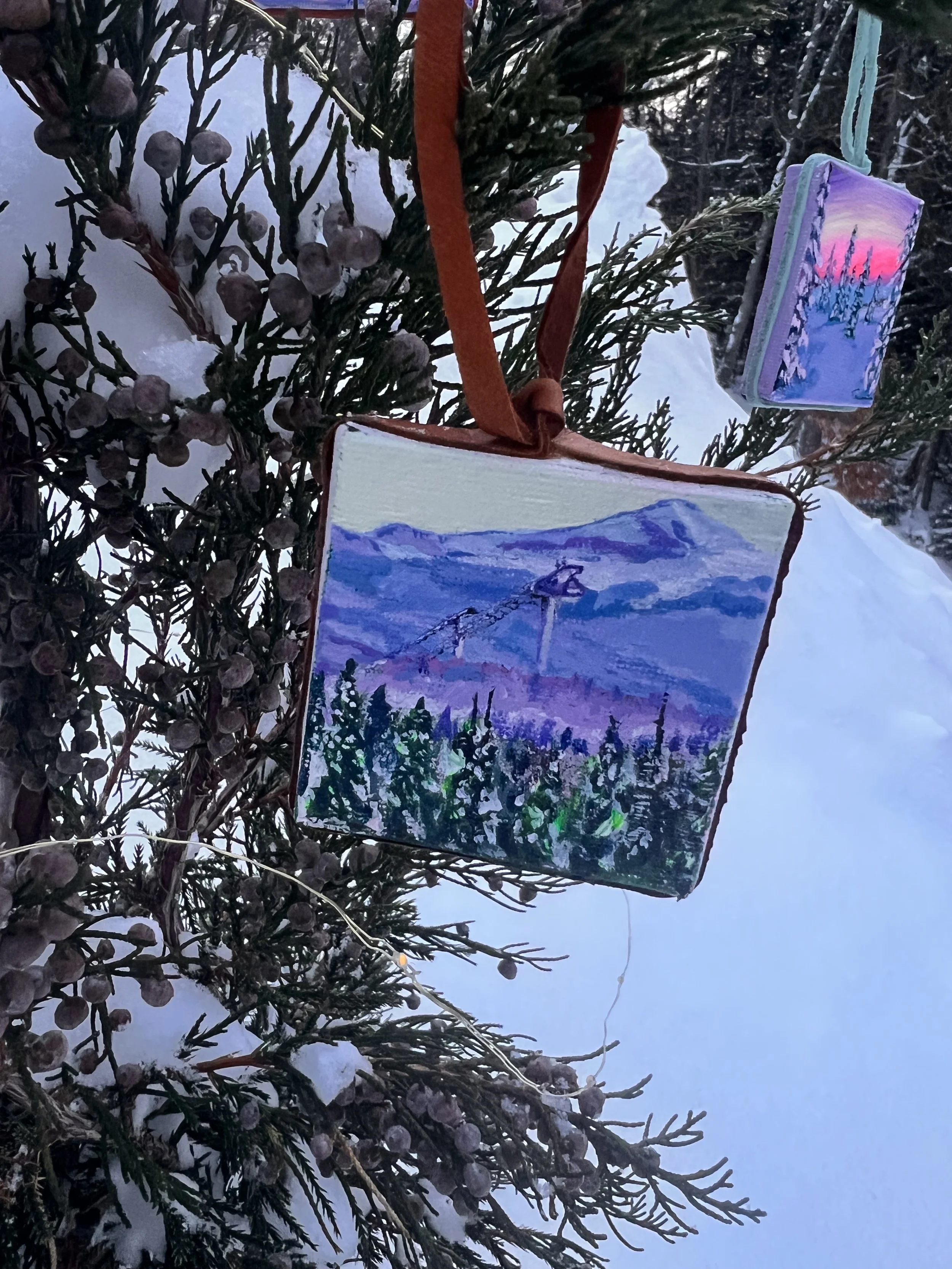 Lake Placid Ski Jumps Ornament