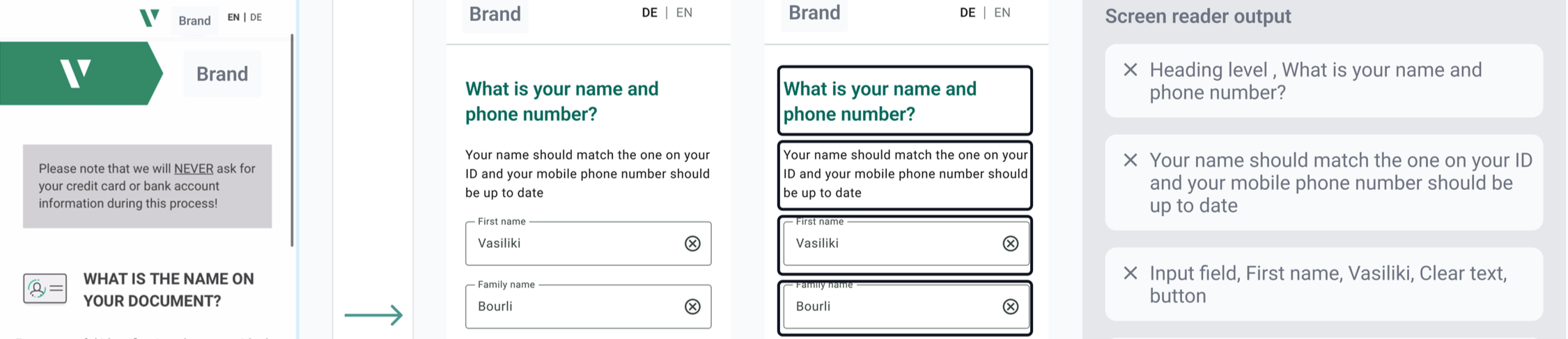 Designing accessibility as a system