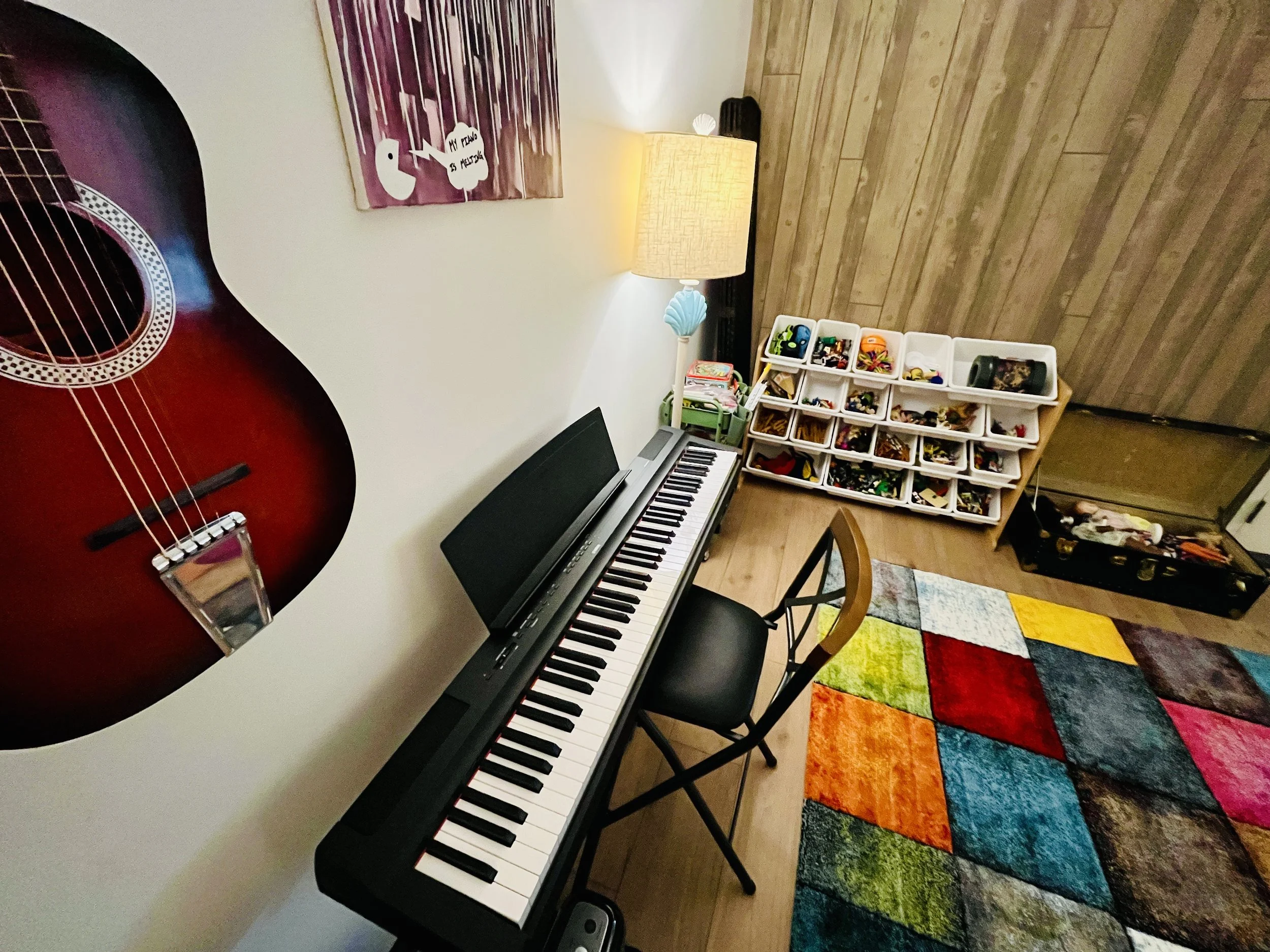 Creative therapy tools including instruments for emotional expression and skill-building