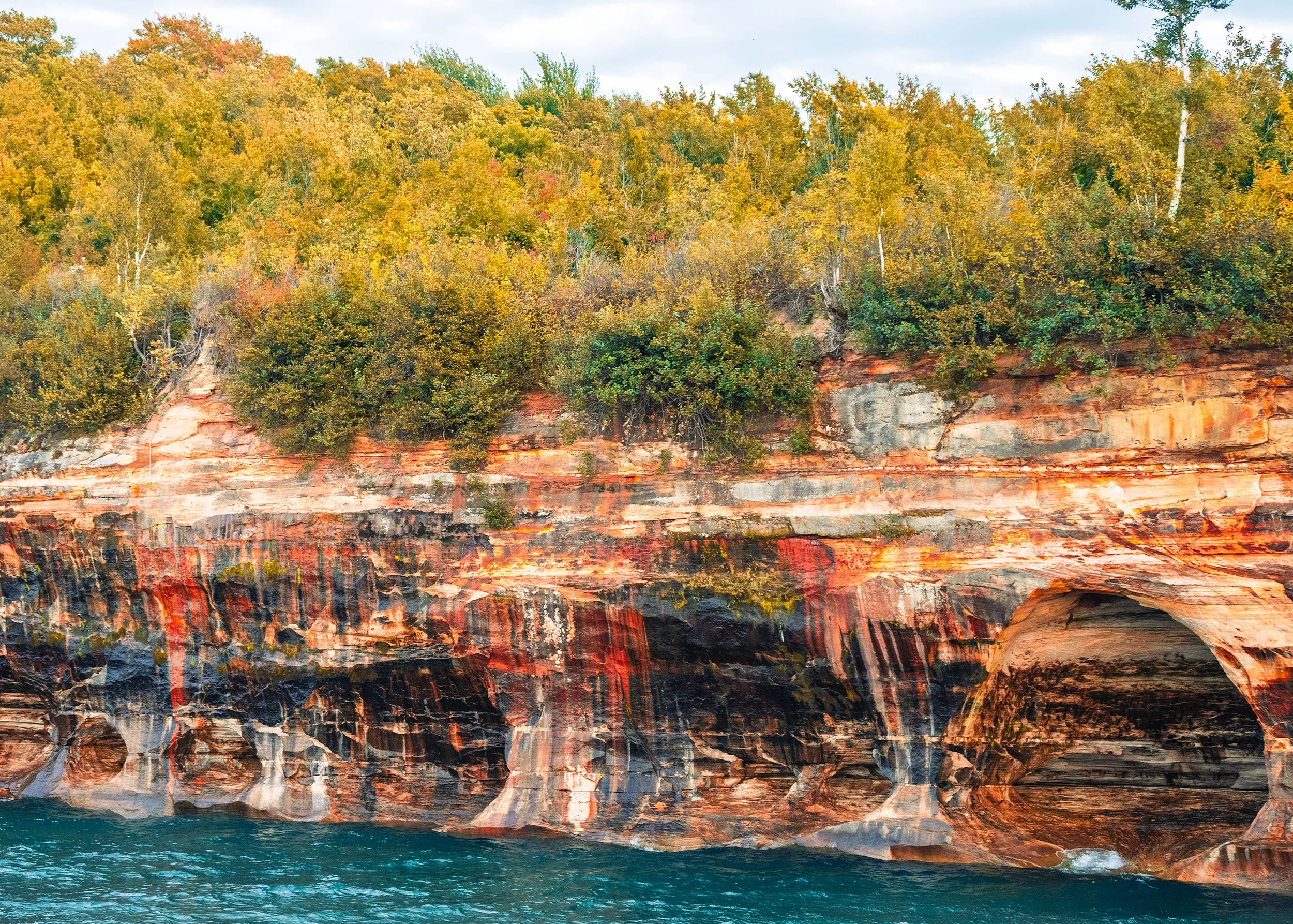 Pictured Rocks National Lakeshore, MI - October 2024