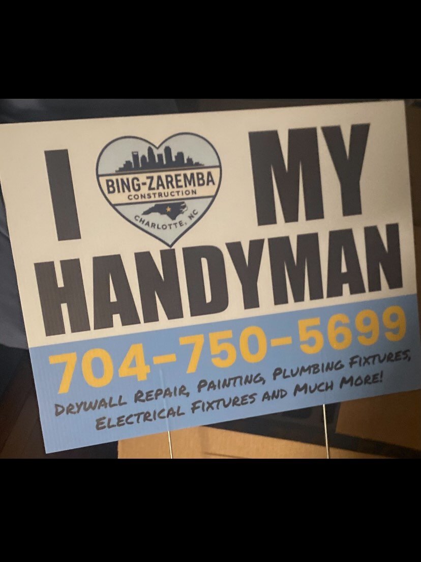 Some recent projects! If you see my yard sign around south end, charlotte make sure to take a picture of and send it for a 15 percent discount! Happy hunting