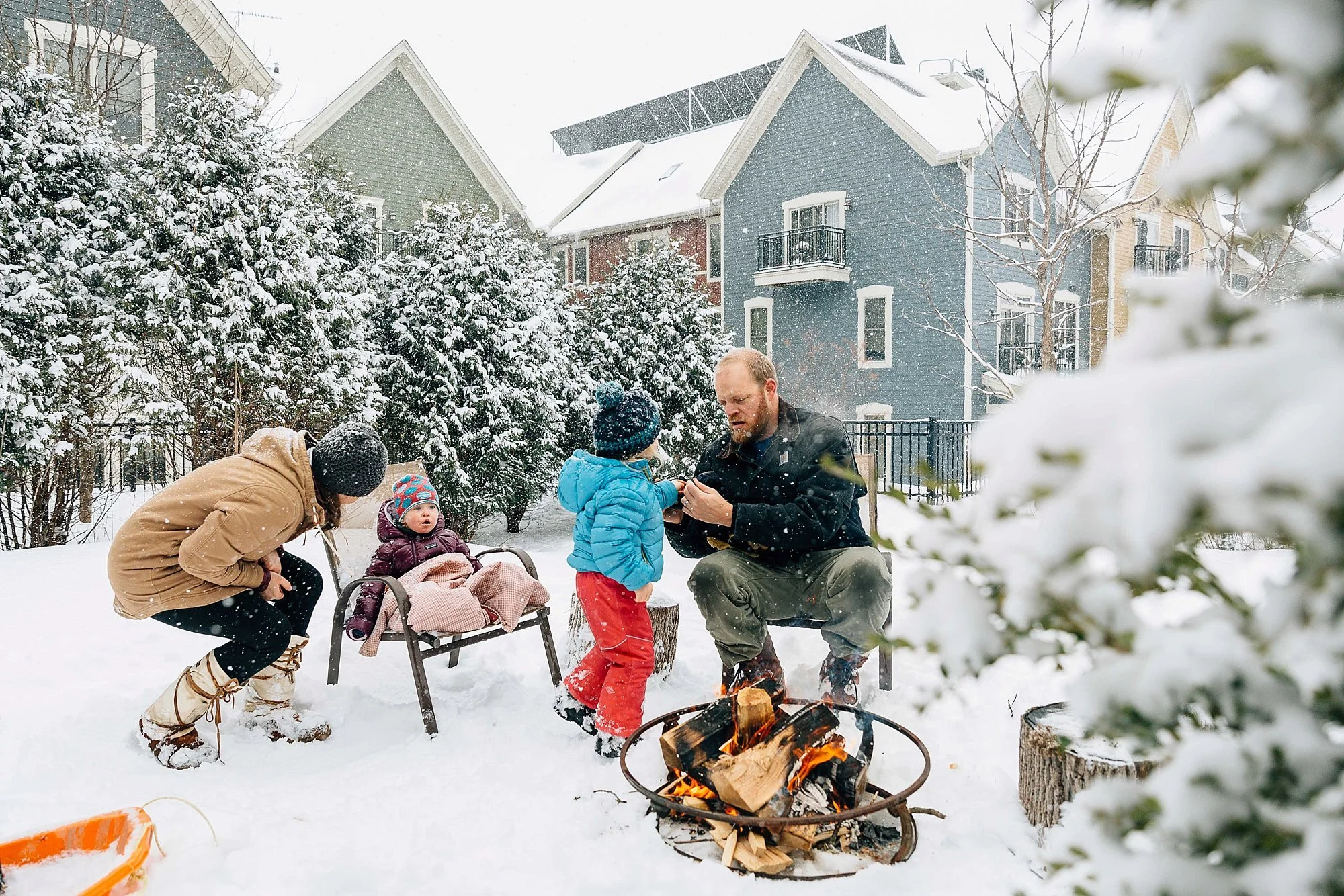 Backyard Winter Wonderland