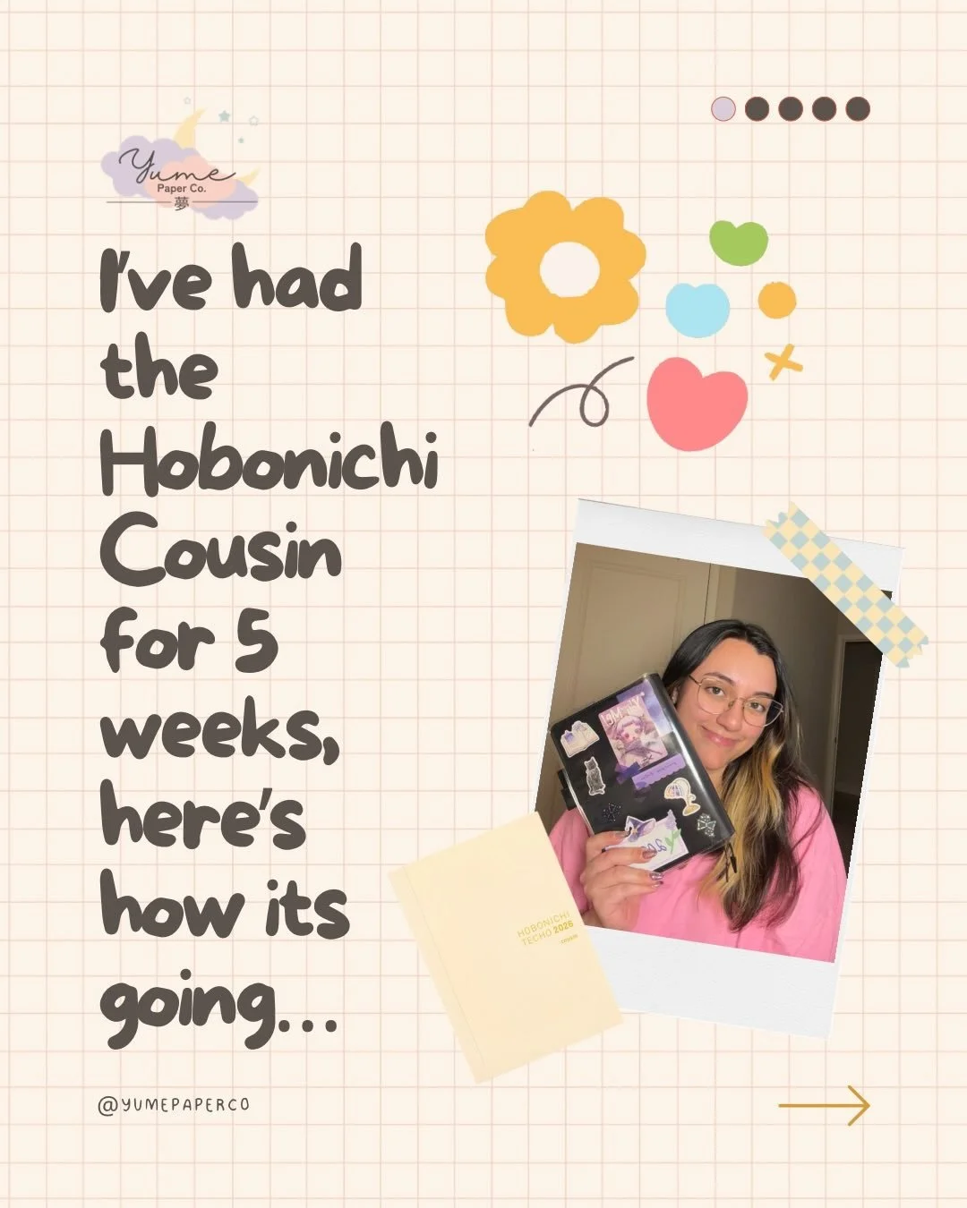 I&rsquo;ve been using my Hobonichi for 5 weeks now, so here are my honest thoughts 👀✍️
What I love, what I don&rsquo;t, and what I had to adjust along the way!

Short version: it&rsquo;s not just a planner&mdash;it&rsquo;s become part of my daily ro