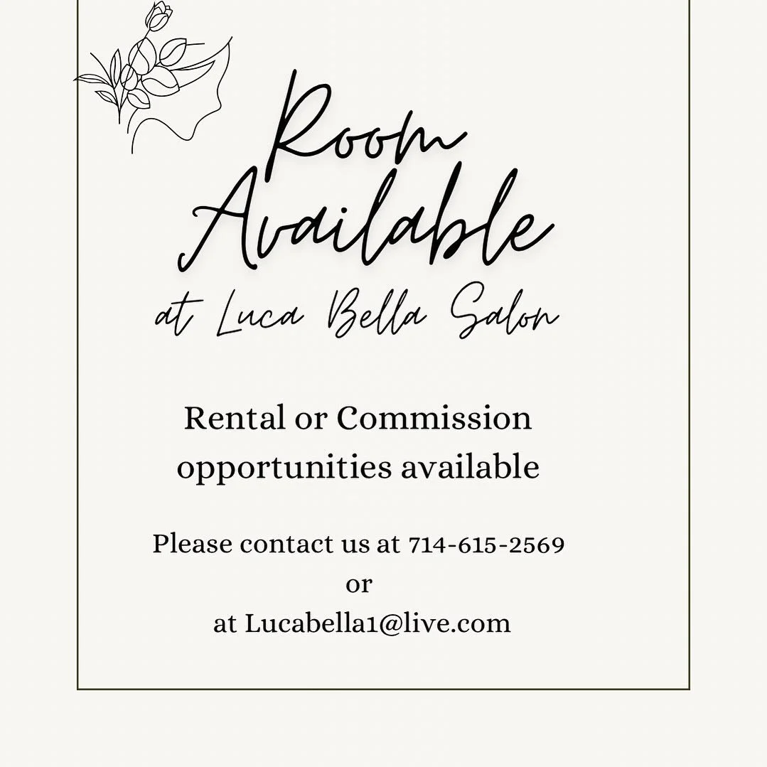 We are a busy salon with a great work environment and many opportunities for growth.✨