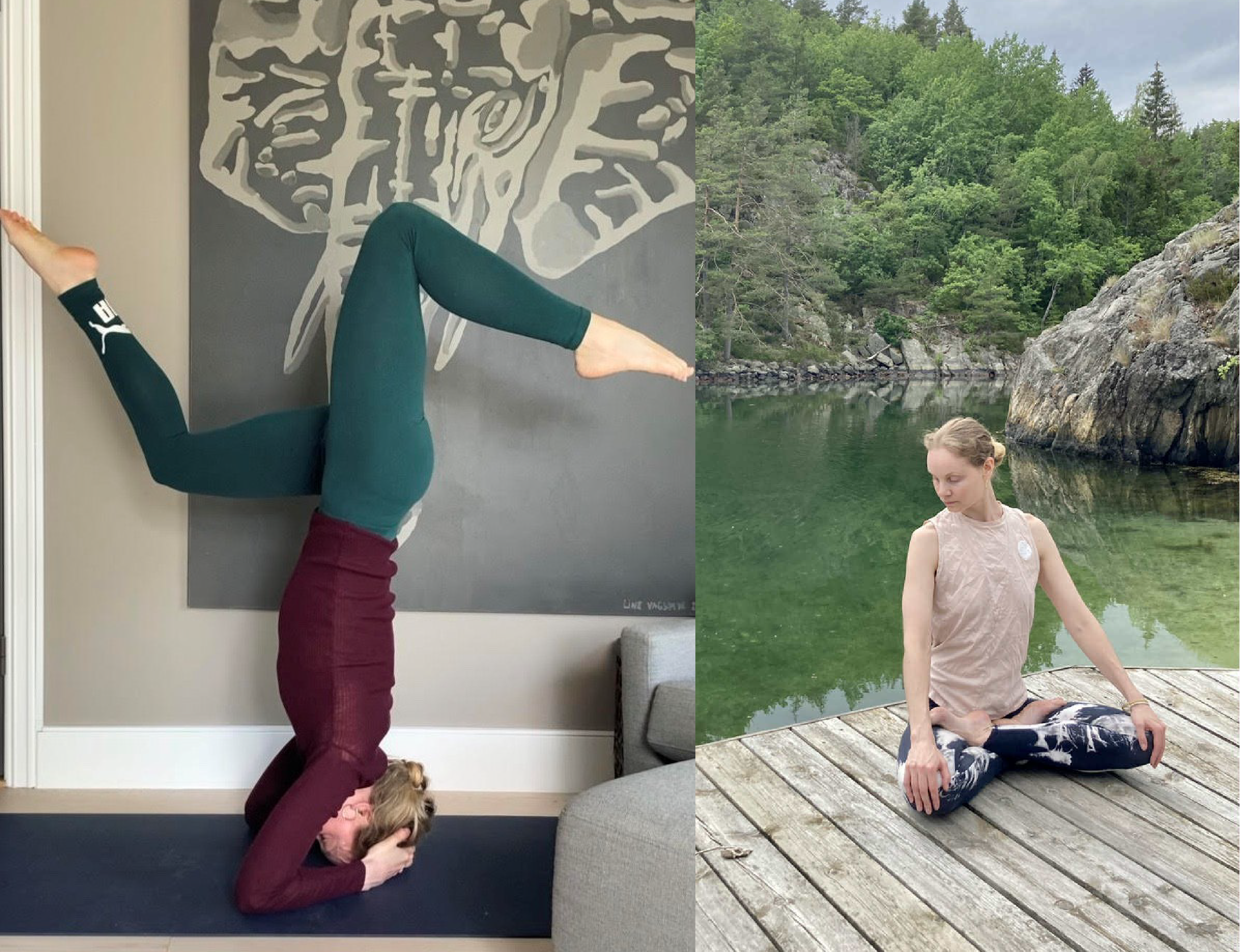 Erle underviser Ashtanga hos Yogalåven