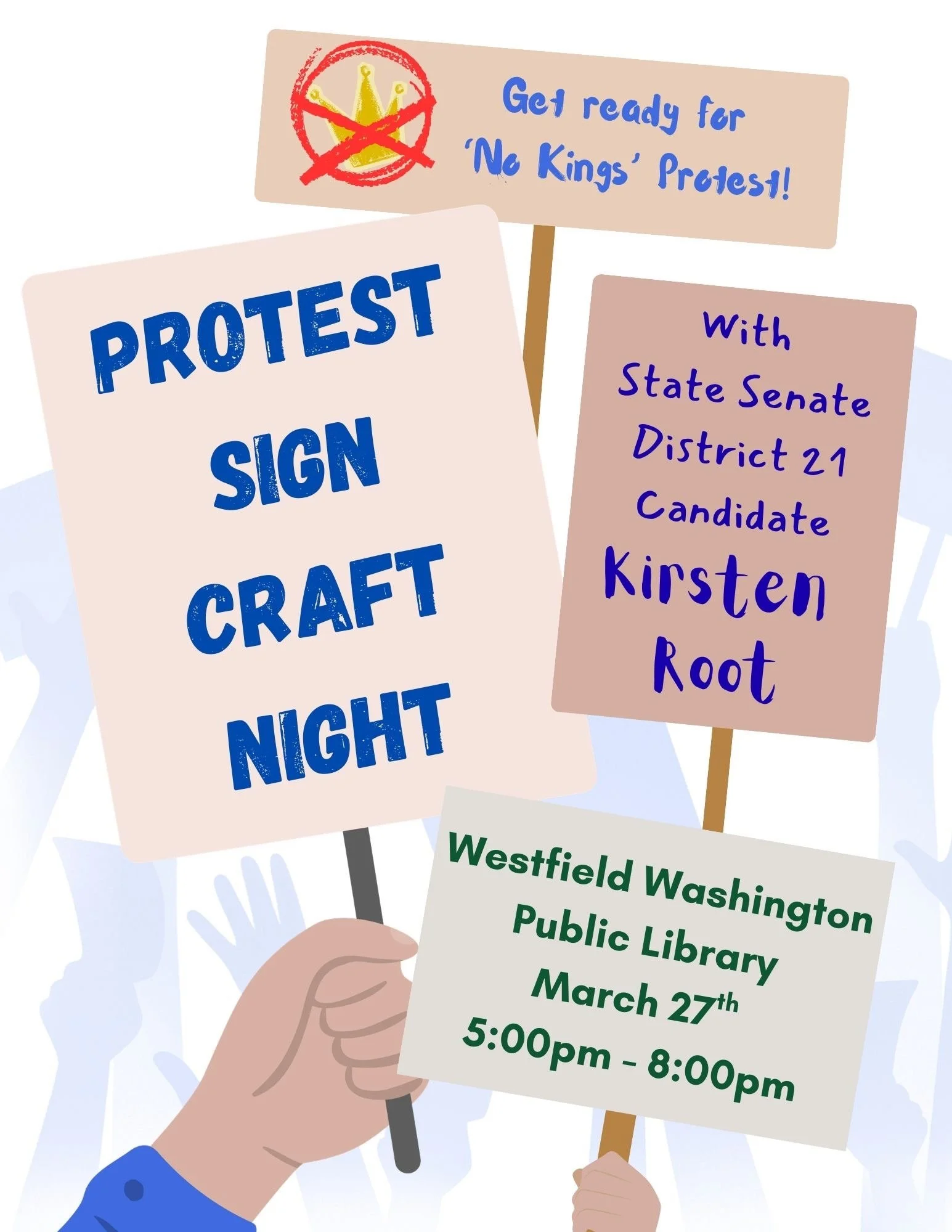 Protest Sign Craft Night