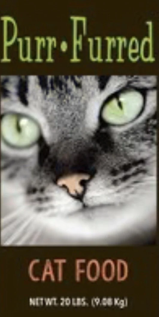 Purr-Furred Cat Food