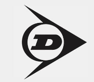 A black and white logo with a stylized lightning bolt and a circular emblem containing a 'D' and a 'L' intertwined inside a triangle shape.