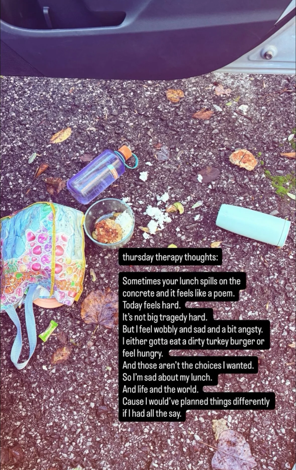 Thursday Therapy Thoughts