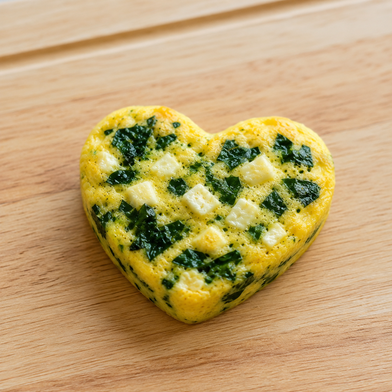 Spinach Feta Egg Bites for Littles
