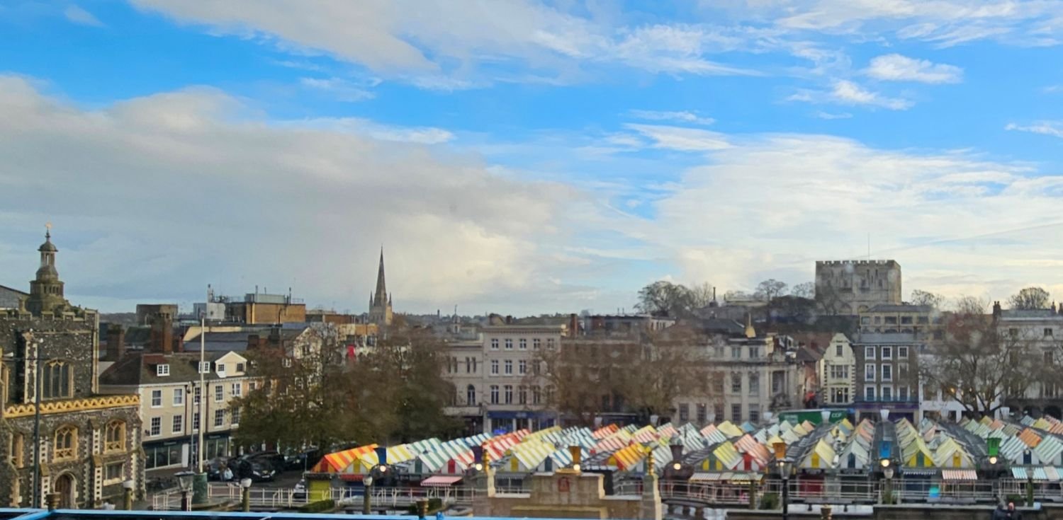 Norwich Markets and Cathedral