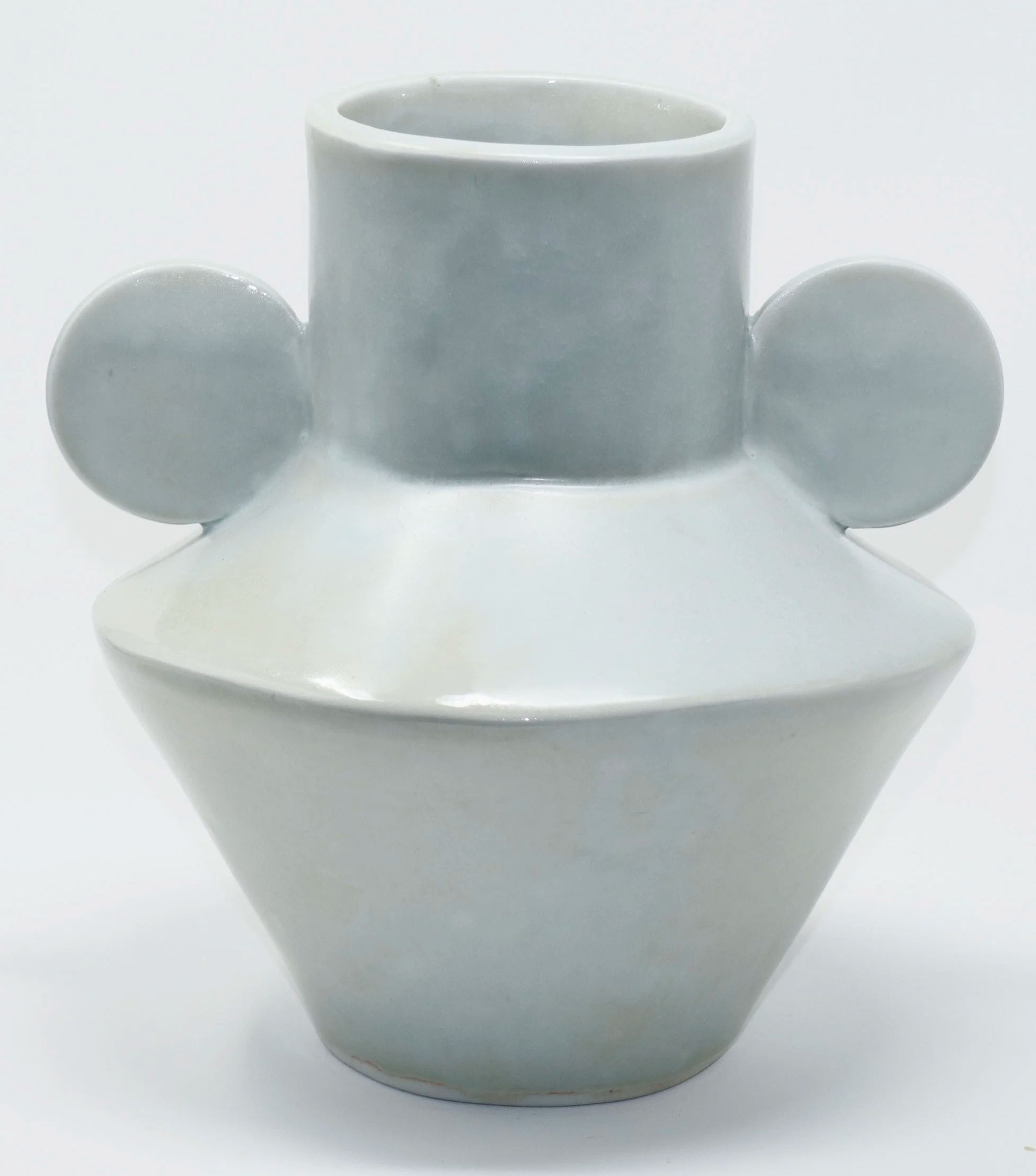 Amphora with Ears, Porcelain, 2021