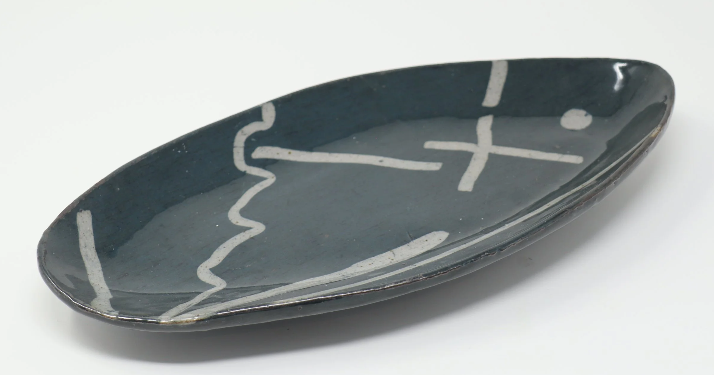 Black & Grey Platter, 2025