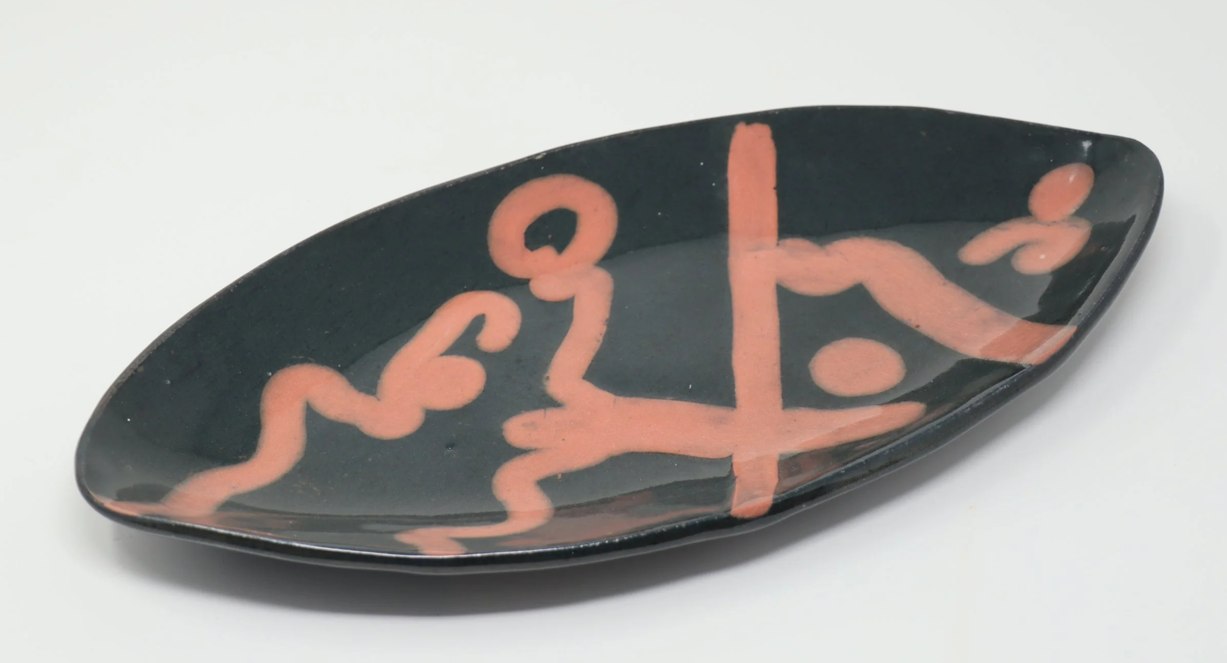 Black & Red Platter, 2026 - SOLD