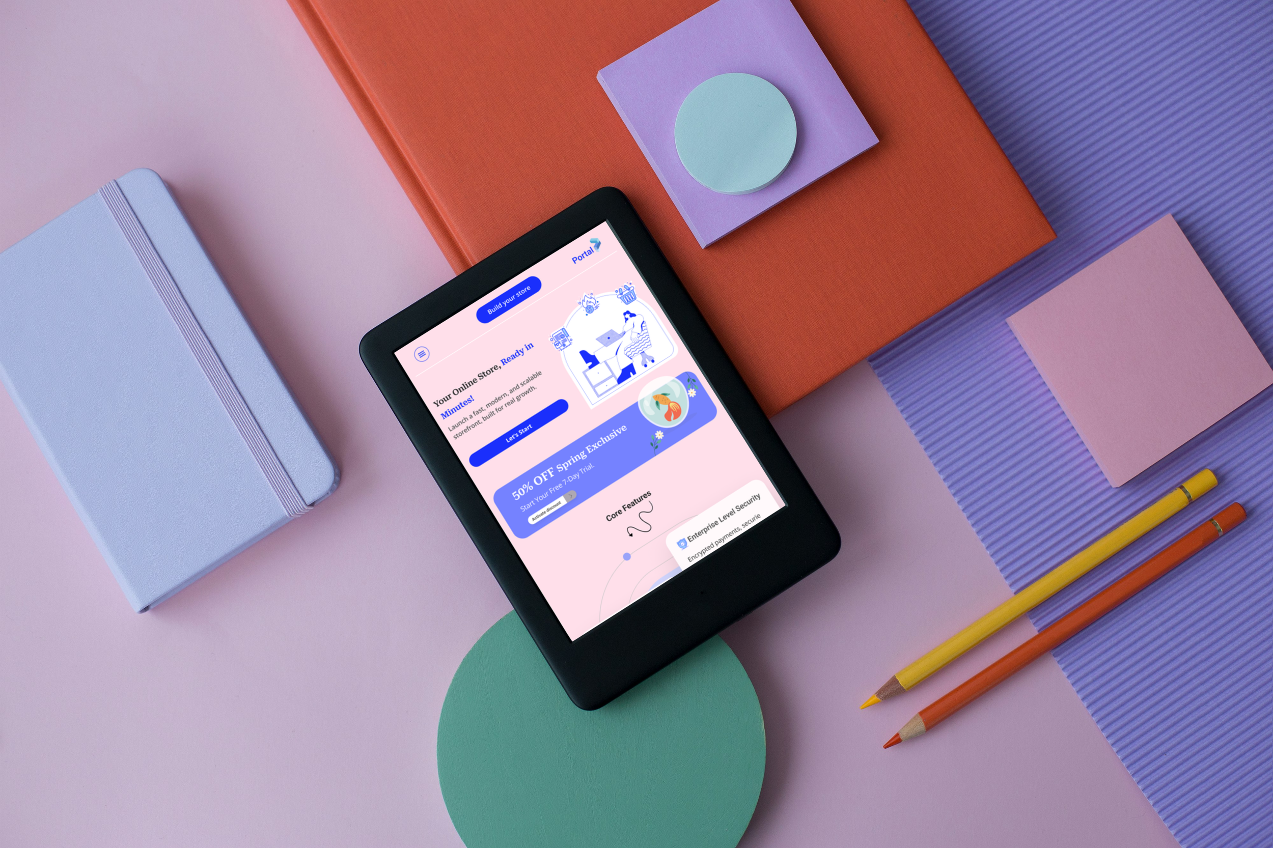 Portal (UX, UI case study)